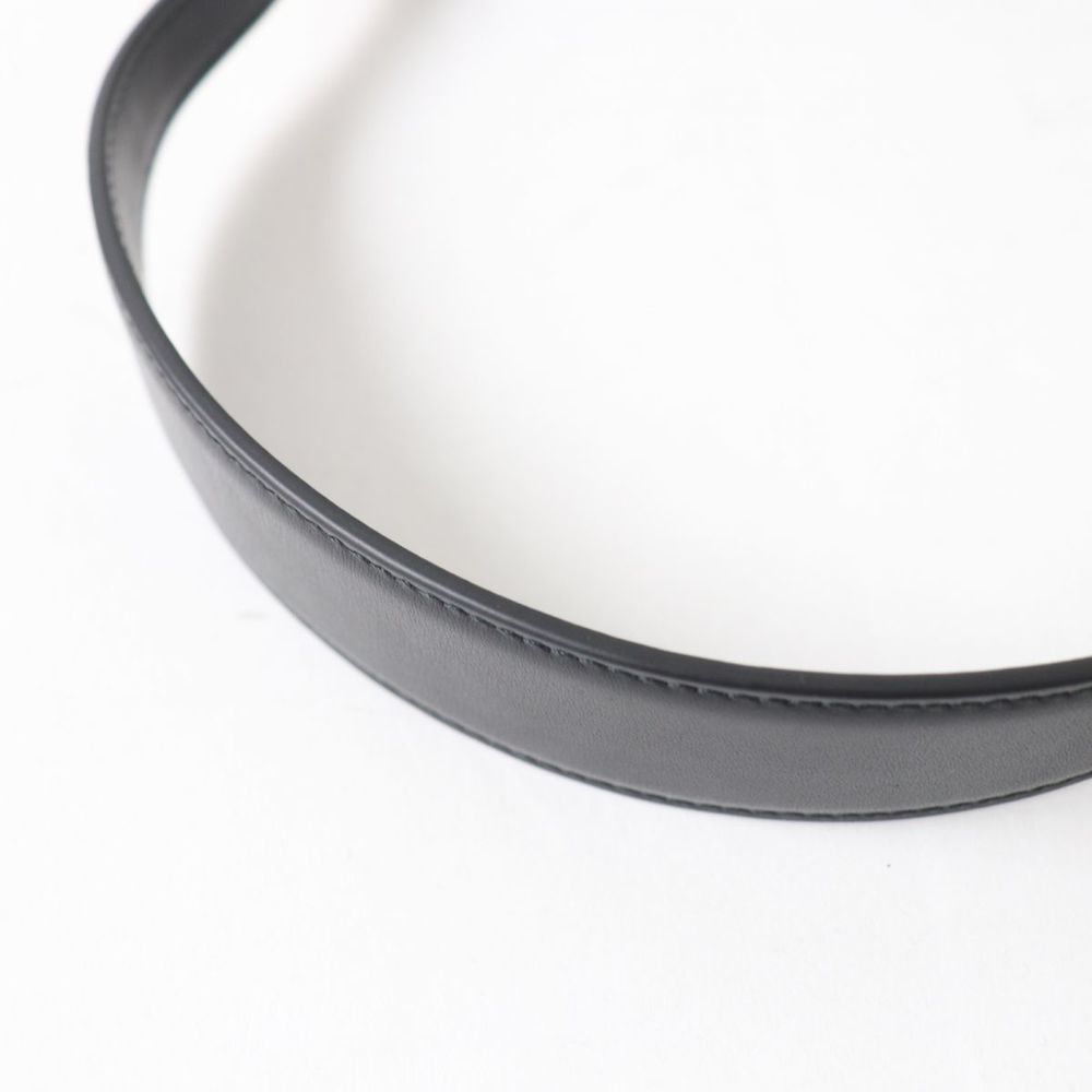 Prada Leather Hardware Triangle Shoulder Logo Gol… - image 5